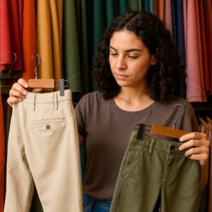 Calça feminina de algodão: guia prático para escolher e cuidar
