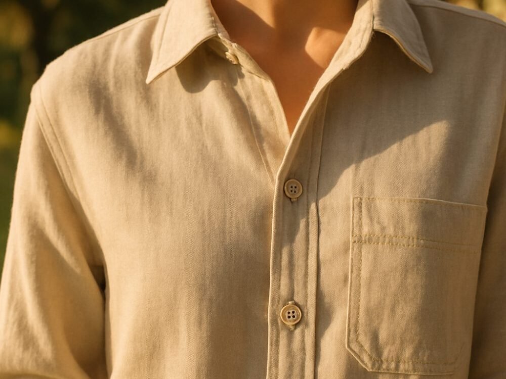 Camisa linho algodão: conforto e durabilidade no dia a dia