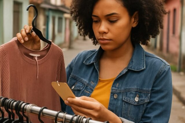 Moda sustentável na periferia: guia de consumo consciente com origem real